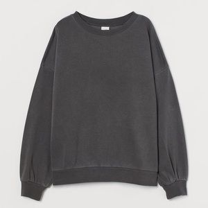 Divided By H&M Gray Crew Pullover Sweatshirt